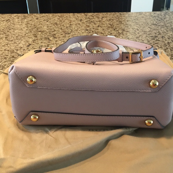 NWT Burberry Banner Handbag Orchard Pink - Picture 7 of 8